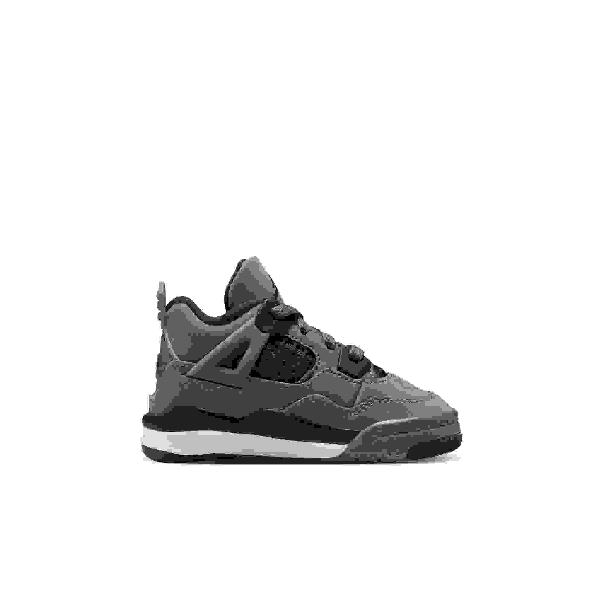 Jordan 4 Retro Toddler Kids' "Cave Stone and Black" Shoe